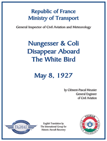 Nungesser and Coli Disappear Aboard l'Oiseau Blanc